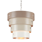 Подвесной светильник фигурный из 4-х широких колец Alternating Rings варинант исполнения - 1 | Loft Concept в Воронеже