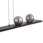 Светодиодная линейная люстра IONA Сhandelier black 103 варинант исполнения - 3 | Loft Concept в Воронеже