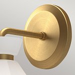 Бра с белым конусным плафоном из стекла Alora Mood варинант исполнения - 6 | Loft Concept в Воронеже