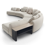 Большой угловой Диван California трансформер с приставными деревянными модулями   варинант исполнения - 2 | Loft Concept в Воронеже