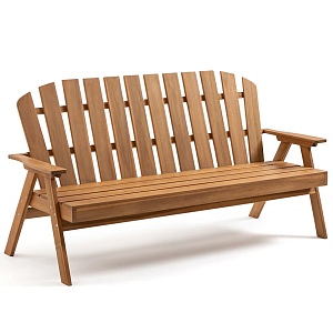 Садовая скамья из массива акации Ruth Wooden Bench