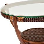 Столик кофейный из ротанга Eloise варинант исполнения - 3 | Loft Concept в Воронеже