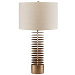 Настольная лампа с корпусом из металлических дисков Skyscraper варинант исполнения - 2 | Loft Concept в Воронеже