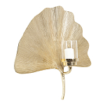 Большой Настенный Подсвечник золотой Лист Пальмы варинант исполнения - 2 | Loft Concept в Воронеже