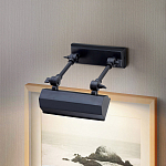 Светильник для картин с призматическим плафоном и двойными регулируемыми шарнирами Elstead Lighting варинант исполнения - 36 | Loft Concept в Воронеже