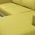 Мебельная ткань Шенилл горчичный цвет 142 см T4-62 варинант исполнения - 10 | Loft Concept в Воронеже