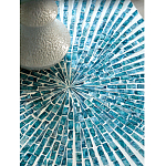 Приставной столик с инкрустацией раковинами устриц Bone Inlay варинант исполнения - 3 | Loft Concept в Воронеже