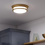 Потолочный светильник с белым матовым стеклянным плафоном в форме перевернутого конуса Hinkley варинант исполнения - 7 | Loft Concept в Воронеже