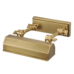 Светильник для картин с призматическим плафоном и двойными регулируемыми шарнирами Elstead Lighting варинант исполнения - 48 | Loft Concept в Воронеже