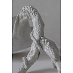 Скульптура «Окаменелый рост», Белый объект варинант исполнения - 3 | Loft Concept в Воронеже