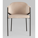 Стул Brace велюр молочный варинант исполнения - 4 | Loft Concept в Воронеже