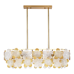 Люстра овальная с цветочными мотивами Light Floral Glow варинант исполнения - 3 | Loft Concept в Воронеже