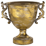 Ваза из металла в античном стиле ARGENTA варинант исполнения - 1 | Loft Concept в Воронеже