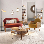 Зеркало из ротанга и сизаля WICKER MIRROR 100 варинант исполнения - 4 | Loft Concept в Воронеже