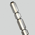 Торшер с дымчатым плафоном Jarrty варинант исполнения - 2 | Loft Concept в Воронеже