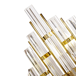 Бра стеклянное с золотым каркасом Luxxu Modern варинант исполнения - 1 | Loft Concept в Воронеже