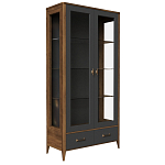 Витрина стеклянная из массива бука Tasteful Furniture варинант исполнения - 1 | Loft Concept в Воронеже