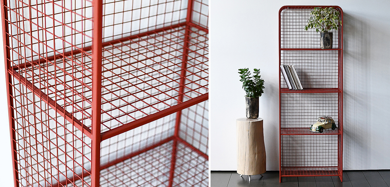 Стеллаж Weir Industrial Metal Rust Rack Стеллаж Weir Industrial Metal Rust Rack - Loft-Concept в Воронеже