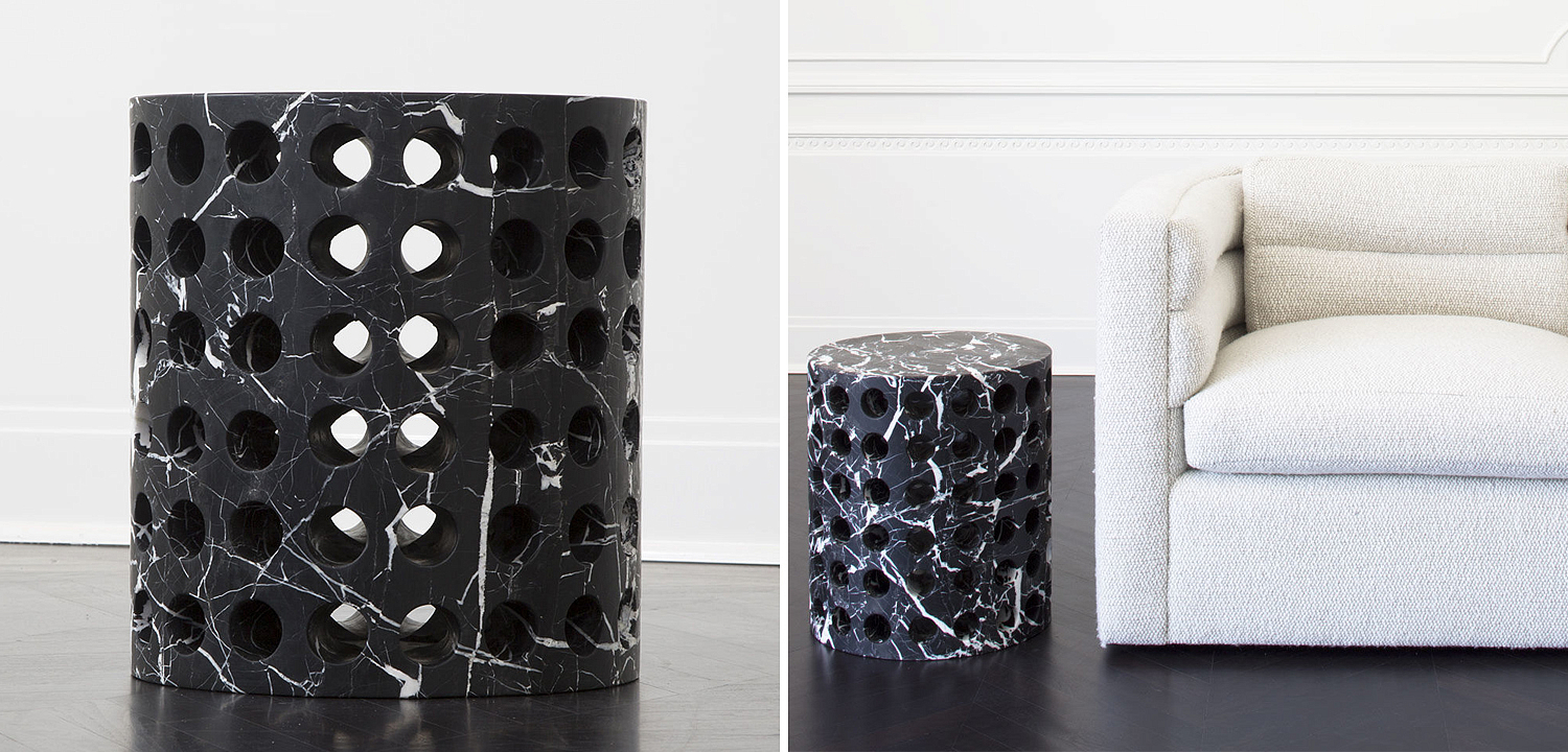 Приставной стол Perforated Side Table дизайн Kelly Wearstler Приставной стол Perforated Side Table дизайн Kelly Wearstler - Loft-Concept в Воронеже