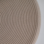 Аксессуар на стену диск с деревянными бусинами Wall Decor Thread Disc  варинант исполнения - 3 | Loft Concept в Воронеже