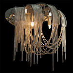 Бра с металиическими цепочками и дугообразными элементами Atlantis Chain варинант исполнения - 6 | Loft Concept в Воронеже