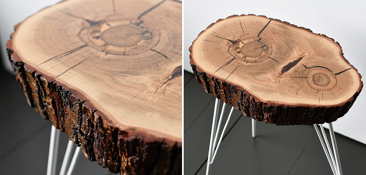Приставной стол Kobie Industrial Metal Rust Side Table Приставной стол Kobie Industrial Metal Rust Side Table - Loft-Concept в Воронеже