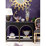 Конфетница из прозрачного рельефного стекла Eden Garden варинант исполнения - 8 | Loft Concept в Воронеже