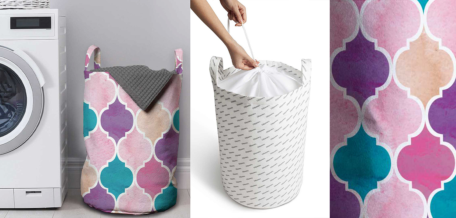 Корзина Purple Ornament Basket Корзина Purple Ornament Basket - Loft-Concept в Воронеже
