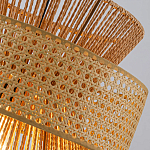 Подвесной светильник с абажуром из натуральных материалов Light Inside the Cell варинант исполнения - 5 | Loft Concept в Воронеже