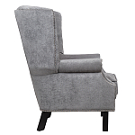 Кресло Charlie Armchair grey velour варинант исполнения - 2 | Loft Concept в Воронеже