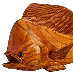 Статуэтка деревянная в виде рыбы Fish of the World варинант исполнения - 2 | Loft Concept в Воронеже