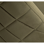 Стул велюровый хаки на золотистых металлических ножках Vendramin Chair варинант исполнения - 4 | Loft Concept в Воронеже