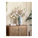 Ваза высокая с зелеными цветочными и птичьими мотивами Vase Inspired by Nature варинант исполнения - 5 | Loft Concept в Воронеже