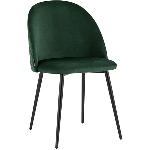 Стул Зеленый Велюр Miruna Leaf Chair