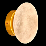 Бра в форме диска из натурального камня Cryptocrystalline Stone варинант исполнения - 5 | Loft Concept в Воронеже