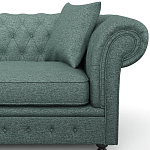 Мебельная ткань Шенилл бирюзовый цвет 138 см T4-31 варинант исполнения - 3 | Loft Concept в Воронеже