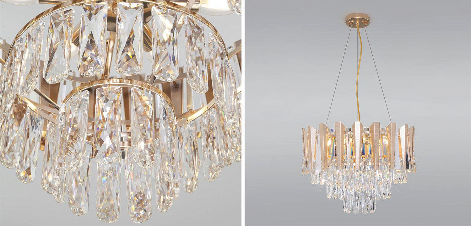 Люстра Crystal Edge Chandelier Люстра Crystal Edge Chandelier - Loft-Concept в Воронеже