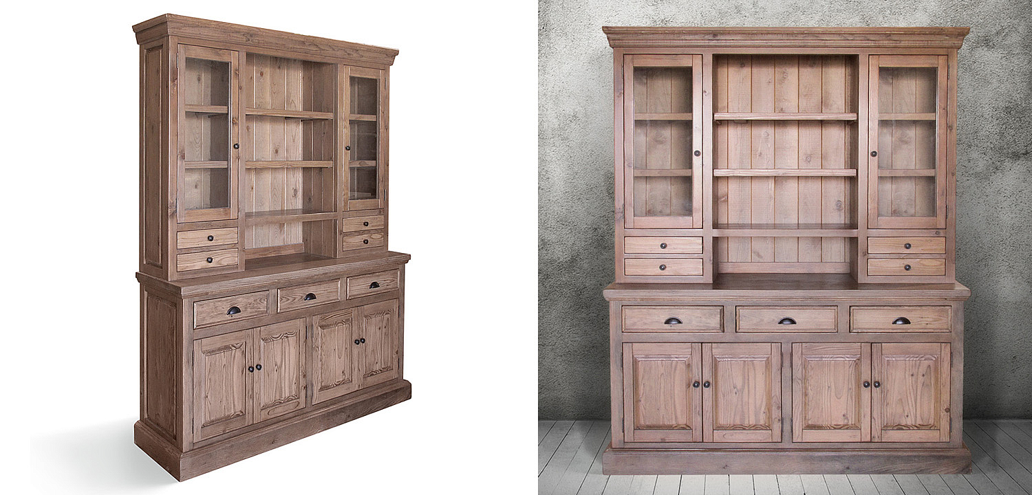 Шкаф Lazzaro Provence HARMONIE British Tan big Шкаф Lazzaro Provence HARMONIE British Tan big - Loft-Concept в Воронеже
