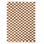 Ковер с шахматным принтом Chess Layout с эффектом шерсти варинант исполнения - 2 | Loft Concept в Воронеже