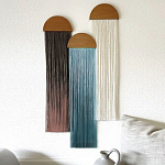 Декор на стену из нитей стиль Бохо Boho Wall Hanging III варинант исполнения - 1 | Loft Concept в Воронеже