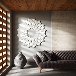 Гипсовая 3D Панель DRAGON SCALE - A  B  C  D варинант исполнения - 1 | Loft Concept в Воронеже