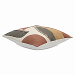 Подушка декоративная с геометрическим узором и плетенными вставками Divine Abstractions варинант исполнения - 1 | Loft Concept в Воронеже