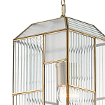 Подвесной светильник с рельефным стеклом Embossed Glass варинант исполнения - 1 | Loft Concept в Воронеже