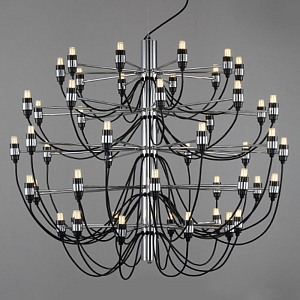 Люстра Flos 2097 50 holder Chrome by Gino Sarfatti