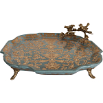 Блюдо фарфоровое Птичий взгляд Lolo варинант исполнения - 2 | Loft Concept в Воронеже