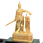 Настольный письменный набор из малахита и долерита Leader Organizer варинант исполнения - 3 | Loft Concept в Воронеже