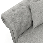 Мебельная ткань Шенилл серый цвет 138 см T4-29 варинант исполнения - 8 | Loft Concept в Воронеже