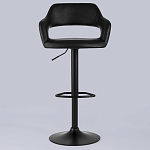 Барный стул черного цвета Strohach варинант исполнения - 3 | Loft Concept в Воронеже