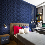 Гипсовая 3D Панель M-101 варинант исполнения - 2 | Loft Concept в Воронеже