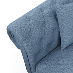 Мебельная ткань Шенилл голубой цвет 138 см T4-26 варинант исполнения - 6 | Loft Concept в Воронеже